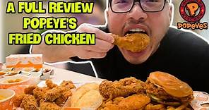 A FULL REVIEW ON POPEYE'S FRIED CHICKEN
