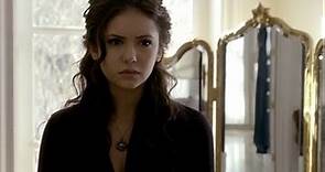 The Vampire Diaries 1x19 Elena's preparing, Damon shows up and talks about Stefan