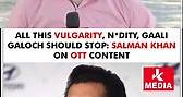 OTT Platform पर भड़के Salman Khan #salmankhan #ottplatform #india | JK MEDIA