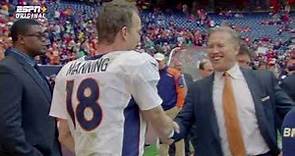 Peyton Manning & Hall of Fame Quarterback John Elway Breakdown 'The Drive'