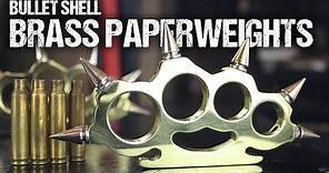 How To Make Brass Knuckles, From Bullet Shells