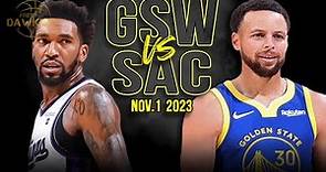 Golden State Warriors vs Sacramento Kings Full Game Highlights | Nov 1, 2023 | FreeDawkins