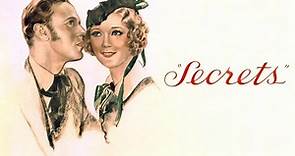 Secrets 1933 with Leslie Howard, Mary Pickford, C. Aubrey Smith