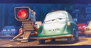 Cars 2 but it's only when Professor Z is on screen