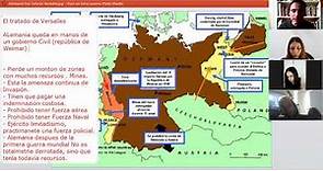 Tratado de Versalles, causas y consecuencias.