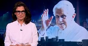 Morre o Papa Emérito Bento XVI, aos 95 anos - Jornal Nacional (31/12/2022)