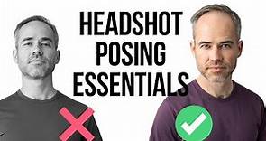 Headshot Posing Essentials (How to Pose for your Headshot or Personal Branding Session)