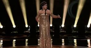 Shirley Bassey Goldfinger Oscars 2013