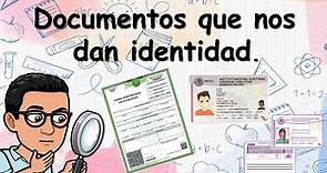 3° Los documentos que nos dan identidad/ Lengua Materna / Español