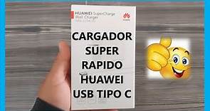 CARGADOR SUPER RAPIDO HUAWEI USB TIPO C