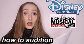 how to audition for disney channel ! & how to make your audition stand out