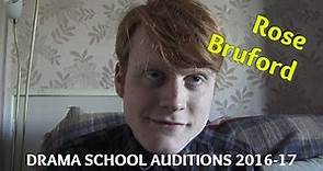Rose Bruford Audition Experience (Drama School 16/17)