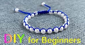 DIY Your Beaded Bracelet Tutorial | Easy Bracelet Making Ideas | How to Make Bracelet with Bead A101