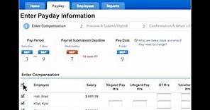 Intuit Full Service Payroll -- See it in Action