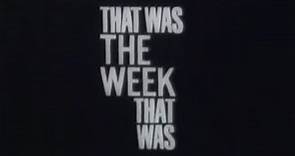 That was the week that was Intro