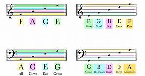 How To Read Notes On The Staff | EASY | Music Theory Tutorial