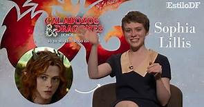 'Calabozos y Dragones: Honor Entre Ladrones'- Entrevista con Sophia Lillis