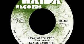 Claire Lawrence - Leaving You Free (1973, Canada)