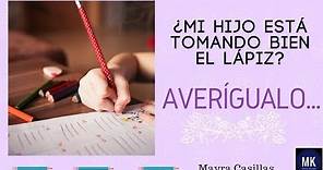 ➤ ¿Cómo tomar el LÁPIZ para ESCRIBIR? [Explicación Sencilla y Corta]