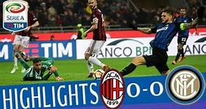 Milan - Inter 0-0 - Highlights - Giornata 27 - Serie A TIM 2017/18