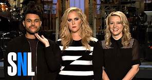 SNL Host Amy Schumer and The Weeknd Are Too Busy For Kate McKinnon