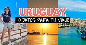 10 consejos para viajar a Uruguay
