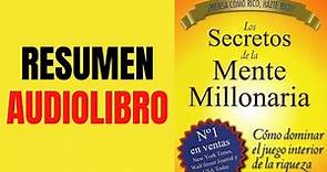 🤑 LOS SECRETOS DE LA MENTE MILLONARIA Resumen Audiolibro 🎧