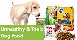 Worst Dog Food: 14 Unhealthy & Toxic Ingredients to Avoid