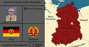 The History of East Germany: Every Year