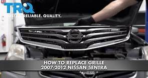 How To Replace Grille 2007-2012 Nissan Sentra
