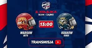 2. kolejka | PFL 2023 | Warsaw Mets vs. Kraków Kings | 16.04.2023