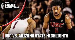 USC Trojans vs. Arizona State Sun Devils | Full Game Highlights | ESPN College Basketball
