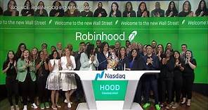 Watch: Robinhood CEO Rings Nasdaq Opening Bell to Mark IPO