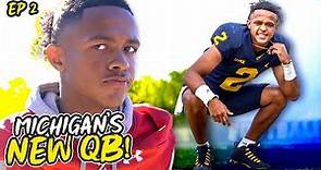 "I LET THE TEAM DOWN!" NEW Michigan QB Commit Jadyn Davis BATTLES With Rival School 🔥