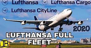 Lufthansa full fleet details as of 2020. All the aircrafts used by Lufthansa