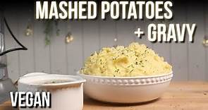The Best Mashed Potatoes Recipe You'll Find | Vegan + Easy