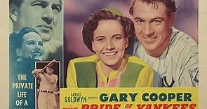 The Pride of the Yankees 1942 with Gary Cooper, Teresa Wright, and Walter Brennan