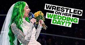 Shotzi gets married, then wrestles at WWE Live Event