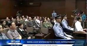 Wang Lijun sentenced to 15 years imprisonment