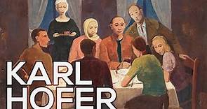 Karl Hofer: A collection of 75 paintings (HD)