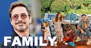 Robert Downey Jr Family & Biography