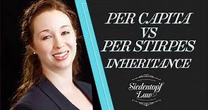What is the difference between Per Capita and Per Stirpes Inheritance? | Siedentopf Law