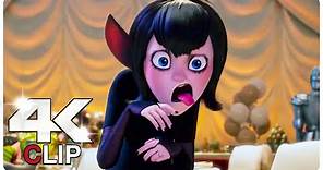 Mavis Hears Dracula Flirting With Ericka Scene | Hotel Transylvania 4 ...