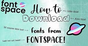 How to Download and Import Fonts from FontSpace.com to Procreate