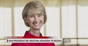 Ohio State President Kristina Johnson resigns