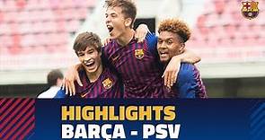[HIGHLIGHTS] YOUTH LEAGUE: FC Barcelona - PSV Eindhoven (2-1)