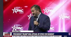 Ted Cruz Unfiltered CPAC 2021: Senator gets standing ovation for taking on democrats