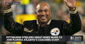 Report: Pittsburgh Steelers Great Hines Ward To Join Florida Atlantic's Coaching Staff