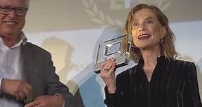 Isabelle Huppert al Lucca Film Festival