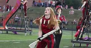 Ryle High School Color Guard and Marching Band